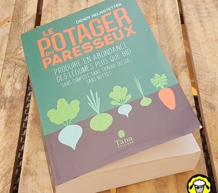 couverture du livre le potager du paresseux