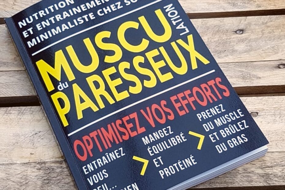 présentation de la couverture du livre musculation du paresseux
