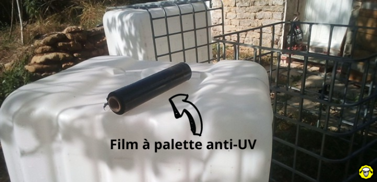 Filet Protection Pour Cuve à Eau De Pluie - Housse Résistante, Anti-insectes - Installation Facile