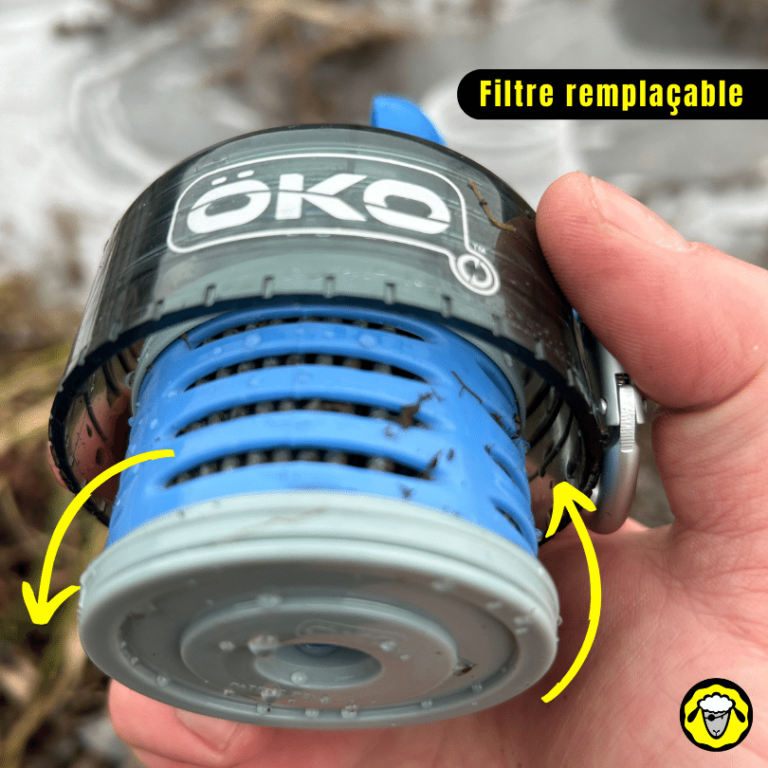 Kit de filtre à eau Portable, pour randonnée, Camping, voyage en plein air, surv