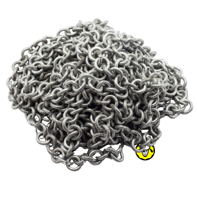 une éponge de cuisine en cotte de maille: 100% acier inox, parfaite pour récurer sans rayer.