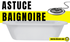 Astuce survivaliste pour optimiser l'utilisation d'une baignoire