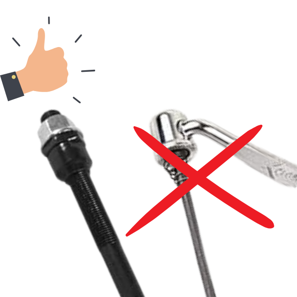 axe de roue à boulon